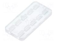 Transparent; PIN: 10; Accessories: gasket for wire; JPT TE Connectivity