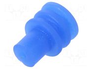 Gasket for wire; blue; Øcable: 1.2÷2.1mm; JPT,MCP 2.8K TE Connectivity
