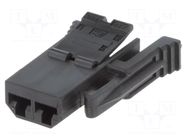 Connector: automotive; plug; female; JPT; PIN: 2; for cable TE Connectivity
