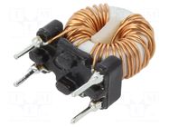 Inductor: wire; THT; 900mA; 150mΩ; -20÷50%; DTS-10; vertical; 230VAC FERYSTER