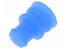 Accessories: gasket for wire; JPT,MCP 2.8; blue; Øout: 5.6mm TE Connectivity
