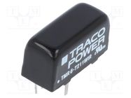 Converter: DC/DC; 6W; Uin: 43÷160V; Uout: 5VDC; Iout: 1200mA; SIP8 TRACO POWER