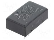 Converter: DC/DC; 10W; Uin: 36÷75VDC; Uout: 12VDC; Iout: 0.833A AIMTEC