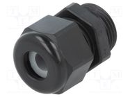 Cable gland; PG11; IP68; polyamide; black; UL94V-0; HSK-K HUMMEL