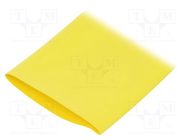 Heat shrink sleeve; glueless,flexible; 2: 1; 31mm; L: 10m; yellow TE Connectivity