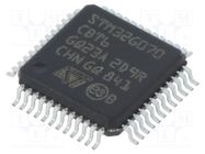 IC: STM32 ARM microcontroller; 64MHz; LQFP48; 2÷3.6VDC; -40÷85°C STMicroelectronics