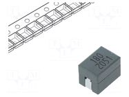 Inductor: wire; 180nH; Ioper: 50A; 0.29mΩ; ±10%; Isat: 67A; -40÷125°C KEMET