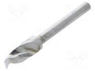 Drill bit; Ø: 5.4mm; L: 38.2mm; PCB; Working part len: 12.5mm; 1/8" KEMMER PRAEZISION