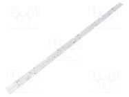 LED strip; 46.4V; white cold; W: 24mm; L: 560mm; No.of diodes: 48 TRON