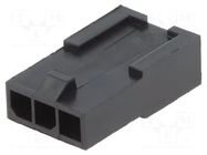 connector FREE HANG SNGL ROW HSG 3 POS TE Connectivity