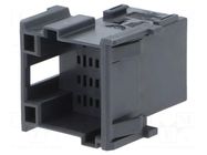 Connector: automotive; plug; male; MCP 2.8; PIN: 12; for cable; grey TE Connectivity