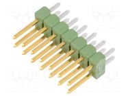 Connector: pin strips; pin header; male; PIN: 14; AMPMODU MOD II TE Connectivity