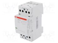 Contactor: 4-pole installation; 25A; 110VAC,110VDC; -25÷55°C ABB