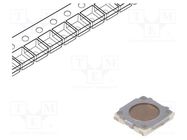 Microswitch TACT; SPST; Pos: 2; 0.02A/15VDC; SMT; none; 1.6N; 0.8mm PANASONIC