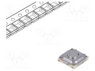 Microswitch TACT; SPST; Pos: 2; 0.02A/15VDC; SMT; none; 2.6N; 1.5mm PANASONIC