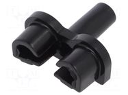 Strain relief; black AMASS