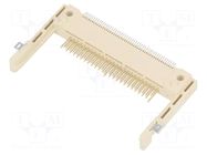 Connector: for cards; Compact Flash; SMT; gold flash; LCP; 40mΩ ATTEND