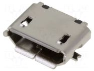 Connector: USB B micro; socket; SMT; PIN: 5; USB 2.0; gold-plated ATTEND