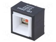 Switch: push-button; Pos: 2; DPDT; 5A/125VAC; ON-(ON); Illumin: LED NKK SWITCHES