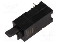 Switch: toggle; Pos: 2; SPDT; ON-(ON); 0.5A/60VAC; 0.5A/60VDC MENTOR