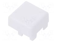 Button; white C&K