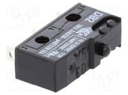 Microswitch SNAP ACTION; 10A/250VAC; 0.1A/80VDC; without lever ZF