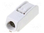 Connector: plug-in; LED Light; 2061; 12A; 630V; SMT; tinned; ways: 1 WAGO