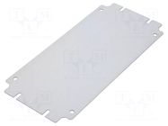 Mounting plate; steel; Plating: zinc; KL,KL-HD RITTAL