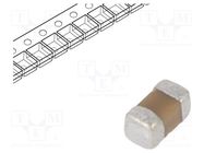 Capacitor: ceramic; MLCC; 1.5nF; 50V; X7R; ±10%; SMD; 0402 KEMET