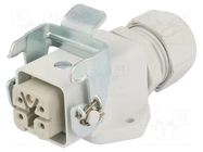 Connector: HDC; socket; female; EPIC KIT; PIN: 5; 23A; 400V; 4+PE LAPP