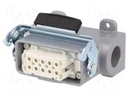 Connector: HDC; socket; female; EPIC KIT; PIN: 10; 16A; 250V; 10+PE LAPP
