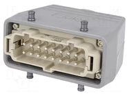 Connector: HDC; plug; male; EPIC KIT; PIN: 16; 16A; 500V; 16+PE; M25 LAPP