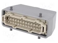 Connector: HDC; plug; male; EPIC KIT; PIN: 24; 16A; 500V; 24+PE; M25 LAPP