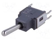 Switch: toggle; Pos: 2; SPDT; ON-OFF; 0.1A/28VAC; 0.1A/28VDC; A; THT NKK SWITCHES