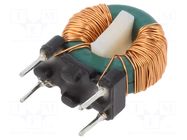 Inductor: wire; THT; 300mA; 850mΩ; -20÷50%; DTS-12.5; vertical; 10mH FERYSTER