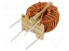 Inductor: wire; THT; 15mH; 6.3A; 51mΩ; 230VAC; 17.8x18mm; -20÷50% FERYSTER