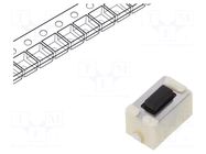 Microswitch TACT; SPST; Pos: 2; 0.05A/12VDC; 6x3.5x3.5mm; 4.3mm PANASONIC
