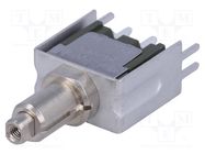 Switch: push-button; Pos: 2; SPDT; 3A/250VAC; 3A/30VDC; ON-(ON) NKK SWITCHES
