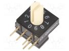 Encoding switch; DEC/BCD; Pos: 10; THT; Rcont max: 200mΩ; A6RV OMRON Electronic Components