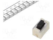 Microswitch TACT; SPST; Pos: 2; 0.05A/12VDC; SMT; 6x3.5x3.5mm; 5mm PANASONIC