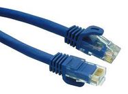 ENET CABLE, CAT6A, RJ45 PLUG-PLUG, 10FT