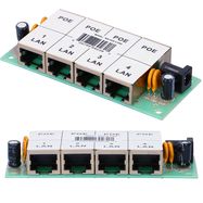 Extralink 4 Port | PoE Injector | 4x 100Mb/s RJ45, No Case, EXTRALINK