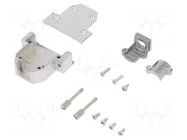 Enclosure for connectors: D-Sub; D-Sub HD 26pin; straight ENCITECH