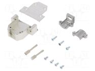 Enclosure for connectors: D-Sub; D-Sub HD 26pin; straight ENCITECH