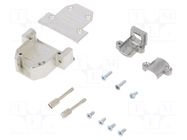 Enclosure for connectors: D-Sub; D-Sub HD 26pin; straight ENCITECH