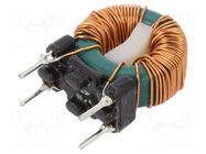 Inductor: wire; THT; 500mA; 430mΩ; -20÷50%; DTS-12.5; vertical FERYSTER