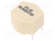 Inductor: wire; THT; 4.7mH; 500mA; 430mΩ; 230VAC; 10x15mm; -20÷50% FERYSTER