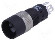 Switch: push-button; Pos: 2; SPDT; 0.1A/30VAC; 0.1A/30VDC; ON-(ON) NKK SWITCHES