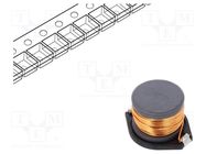 Inductor: ferrite; SMD; 1mH; 1.17A; 1.2Ω; ±20%; 18.7x15.2x12mm 