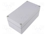 Enclosure: multipurpose; X: 120mm; Y: 220mm; Z: 91mm; GA; aluminium RITTAL